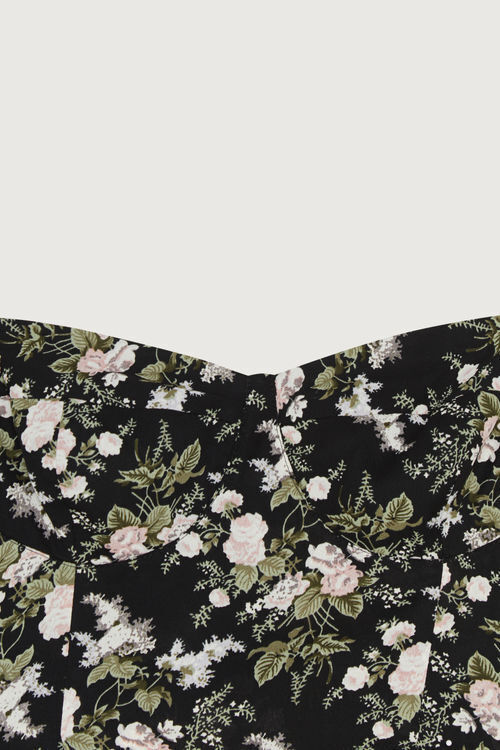 Floral Puff Sleeve Top | OAK + FORT